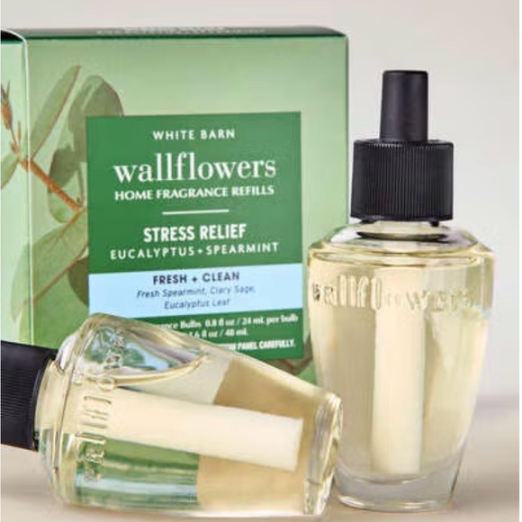 White Barn Other - White Barn Bath and Body Works Wallflower 1 refill - Eucalyptus + Spearmint